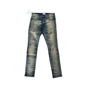 Club Paradise Distressed Skinny Jeans NWT Size 30